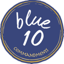 Blue Ten Commandments